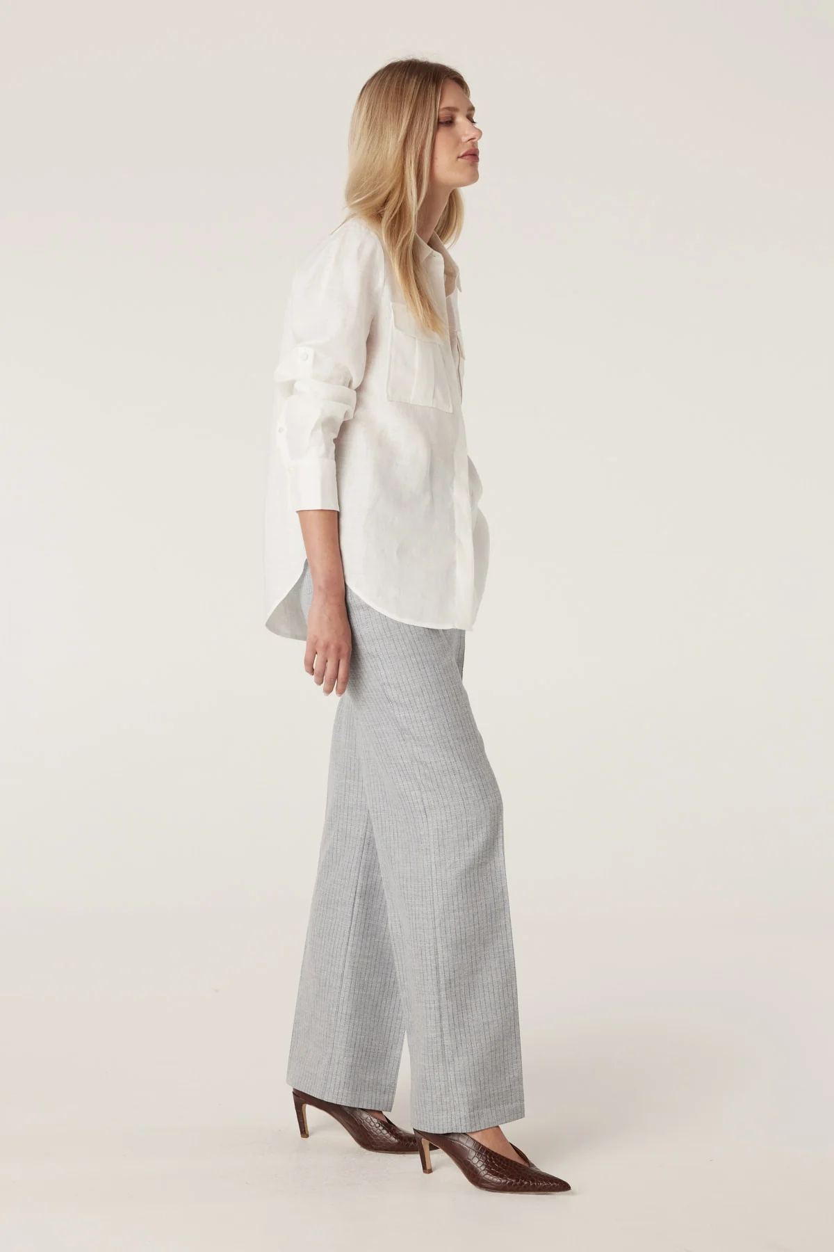 Sands Linen Shirt - White - Image 4