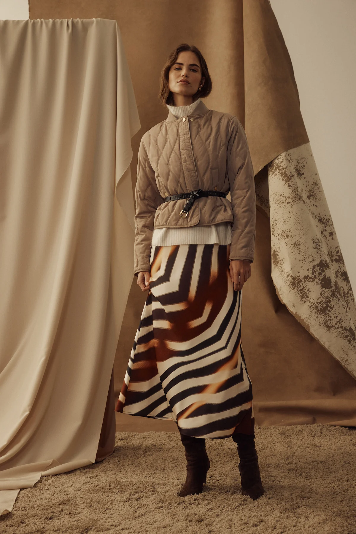Sasha Skirt - Zebra Print - Image 3