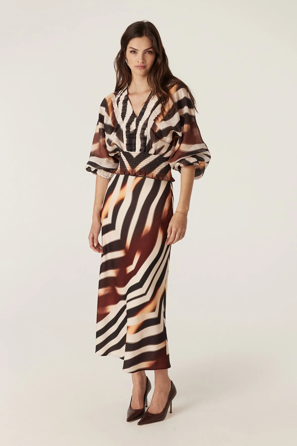 Sasha Skirt - Zebra Print - Image 7