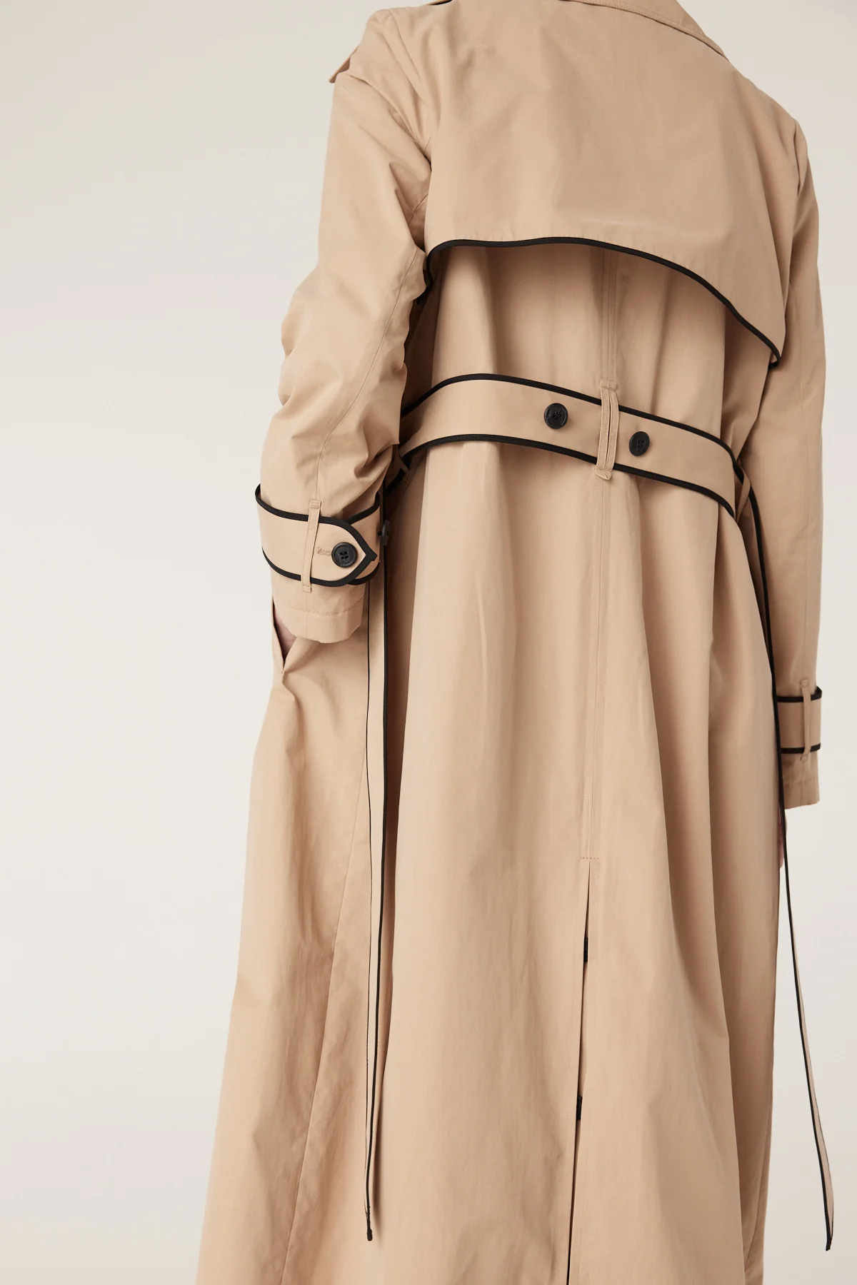 Sofia Spring Trench Coat - Biscuit - Image 6