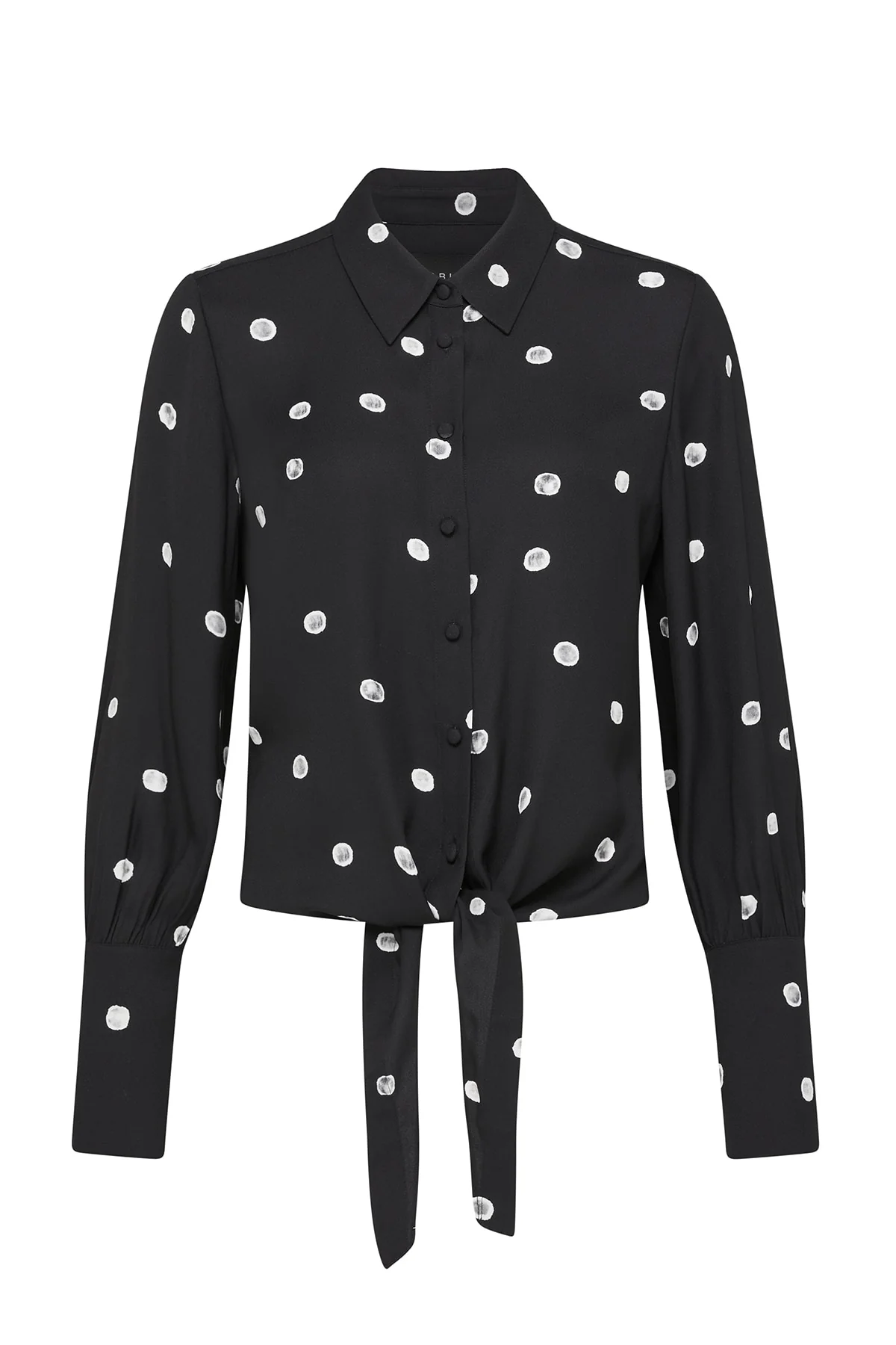 Hepburn Blouse - Black Spot - Image 2