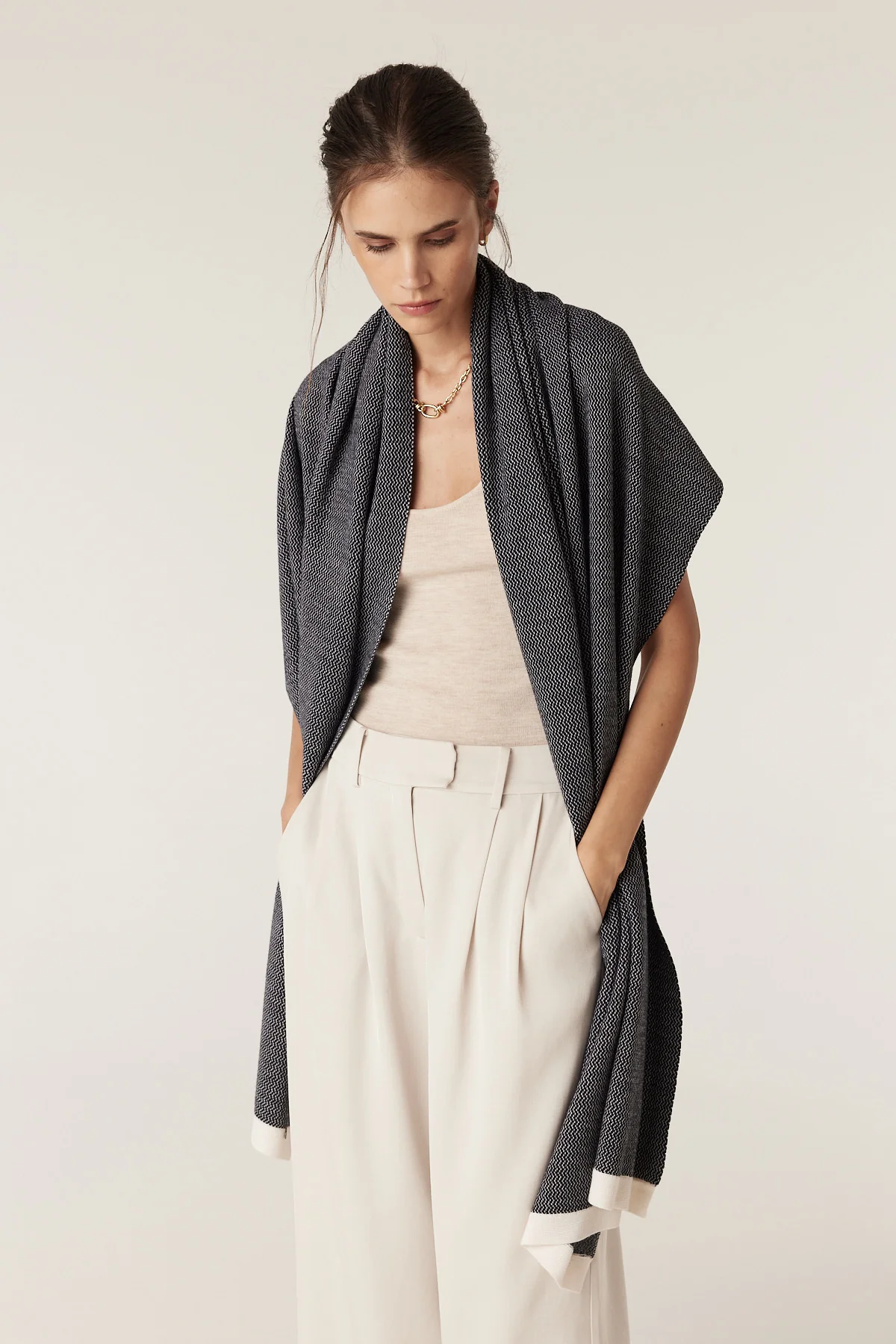 Superfine Merino Wool Singlet - Oatmeal - Image 4