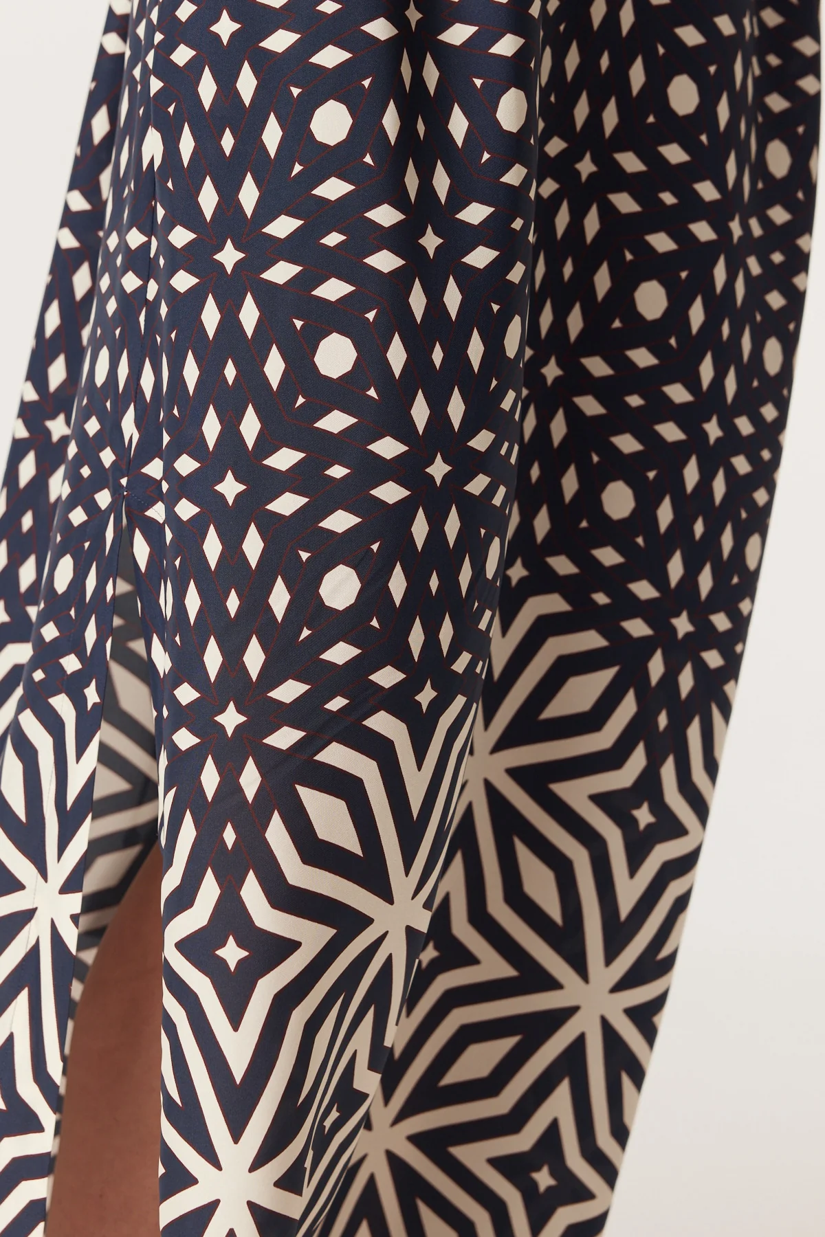 Temple Halter Neck Dress - Mosaic Print - Image 7