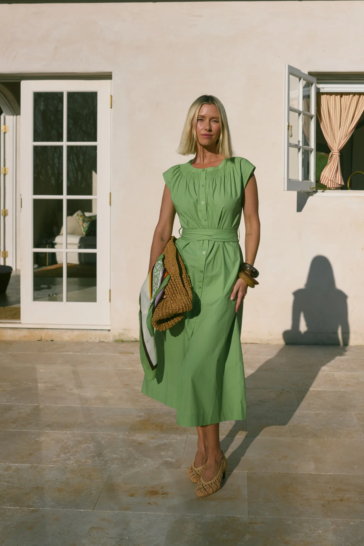 Verdi Dress - Green - Image 3