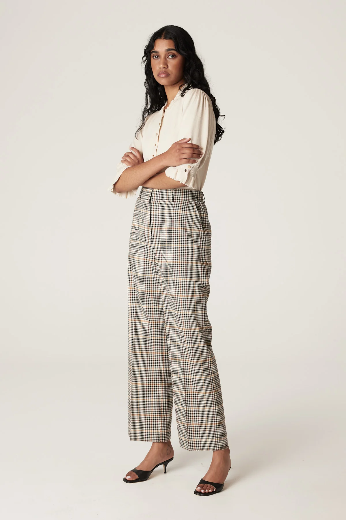 Winston Check Pant - Camel Check - Image 3