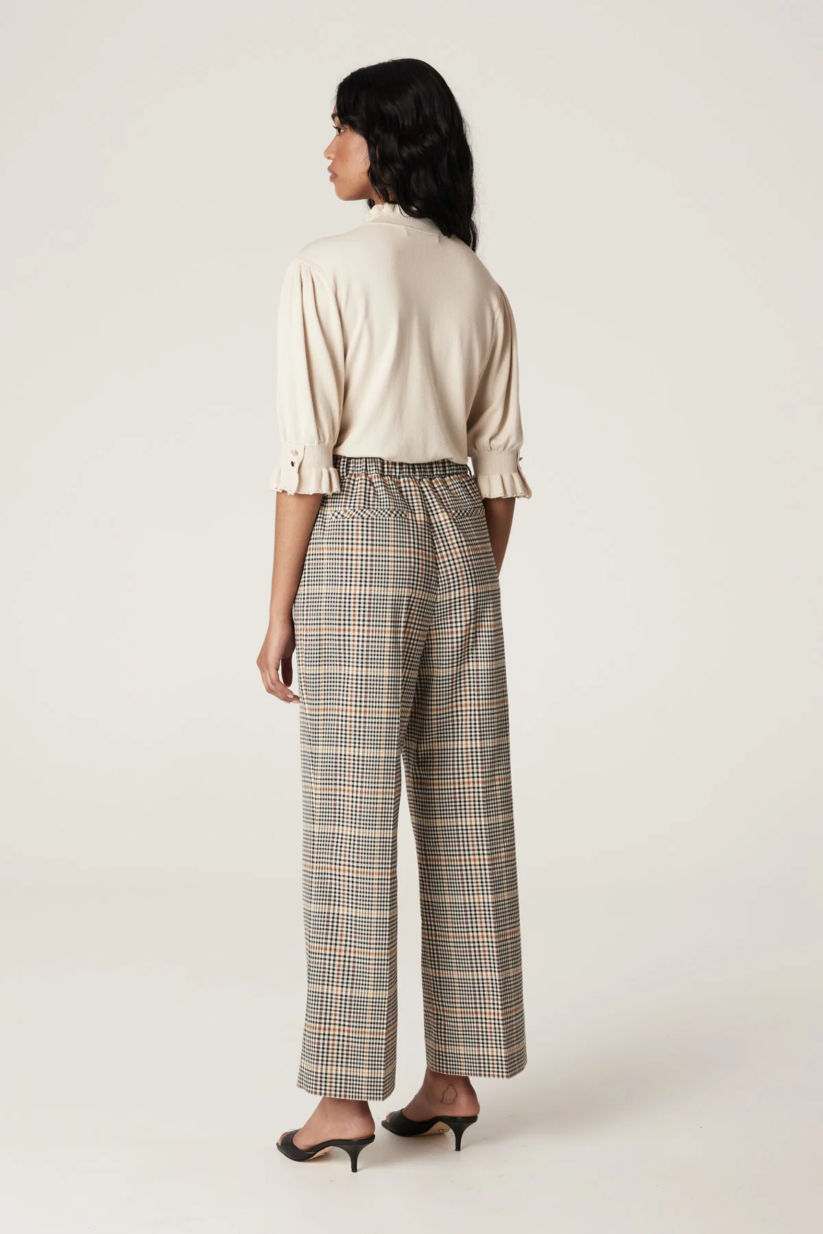 Winston Check Pant - Camel Check - Image 4