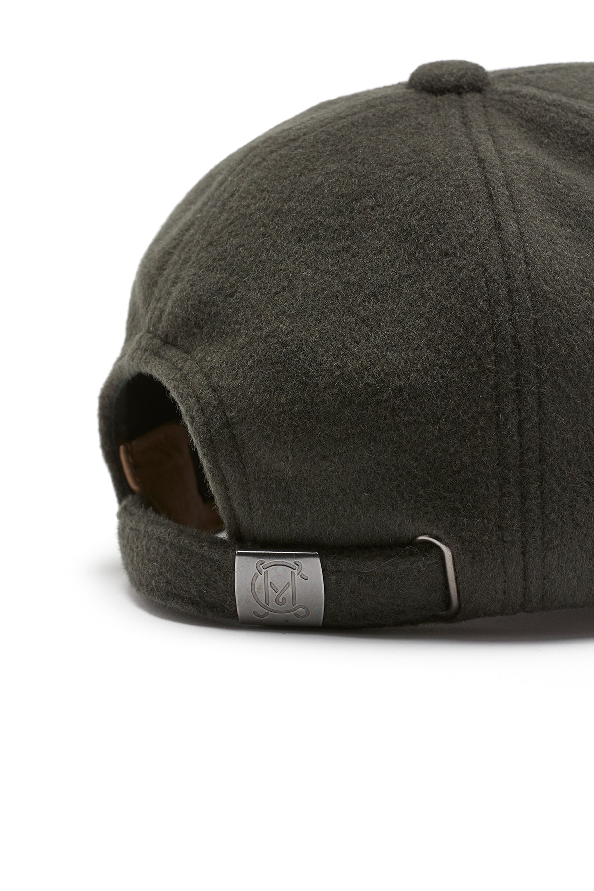 Wool Cashmere Cap - Moss - Image 3